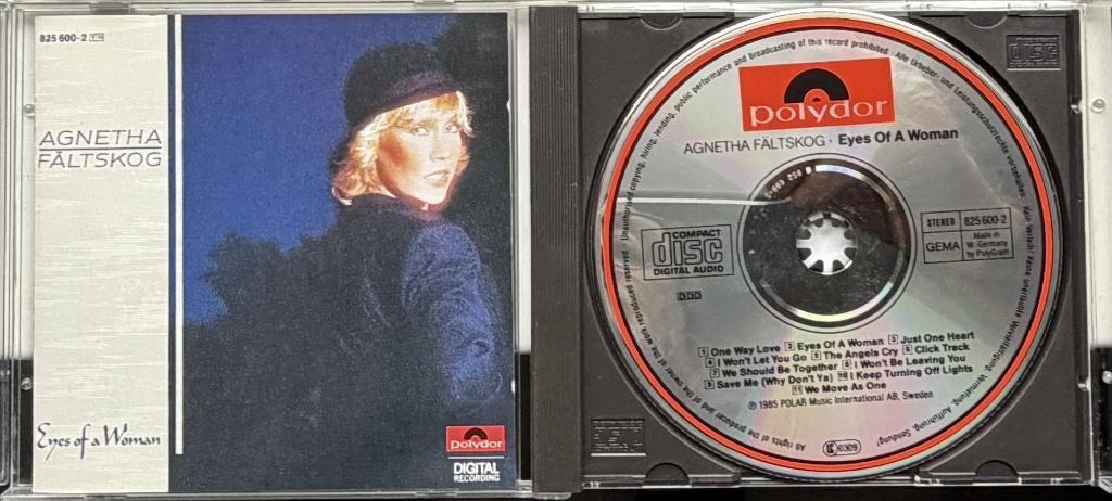Agnetha Faltskog Eyes of a woman CD, Cd's en Dvd's, Cd's | Pop, Ophalen of Verzenden, Zo goed als nieuw