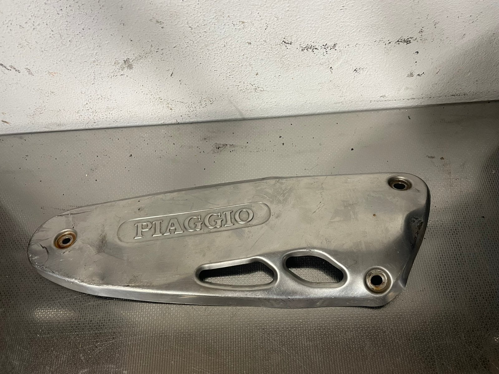 gilera / piaggio 50cc uitlaat hitteschild, Ophalen