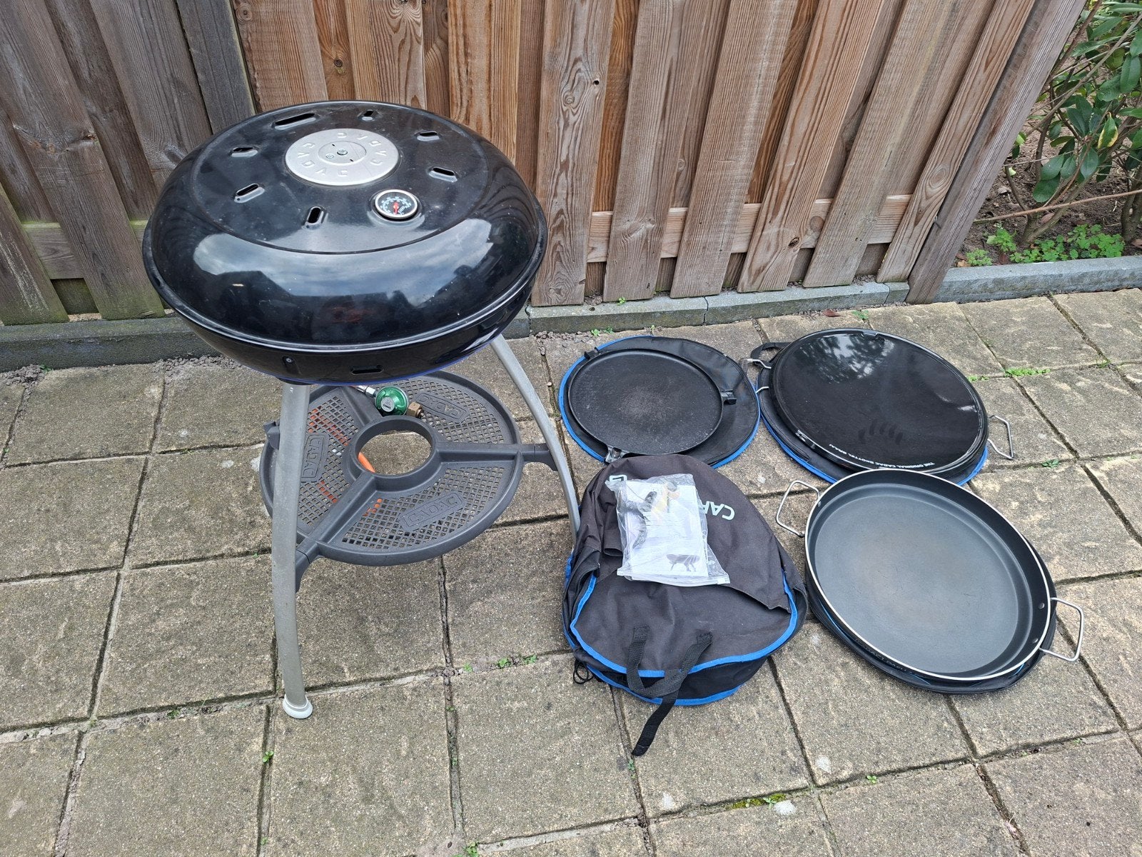Cadac Carri Chef 2 BBQ met diverse accessoires, Ophalen, Gebruikt, Cadac
