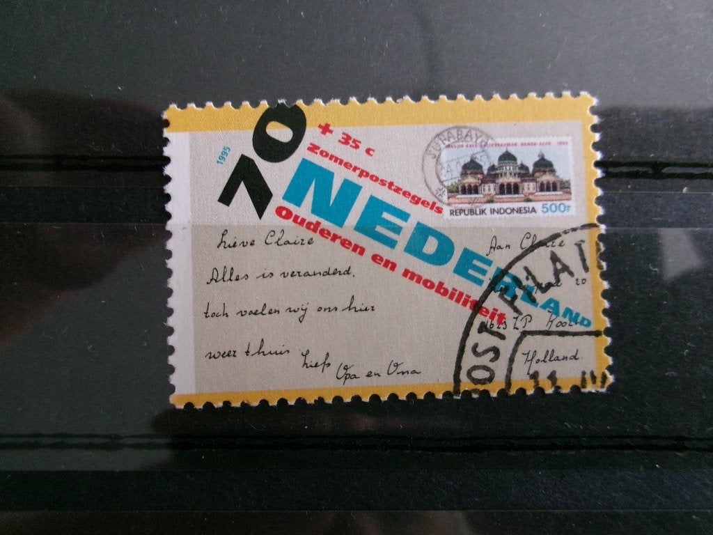 1995 - zomerzegel 70 + 35 ct (527f), Postzegels en Munten, Postzegels | Nederland, Verzenden, Gestempeld