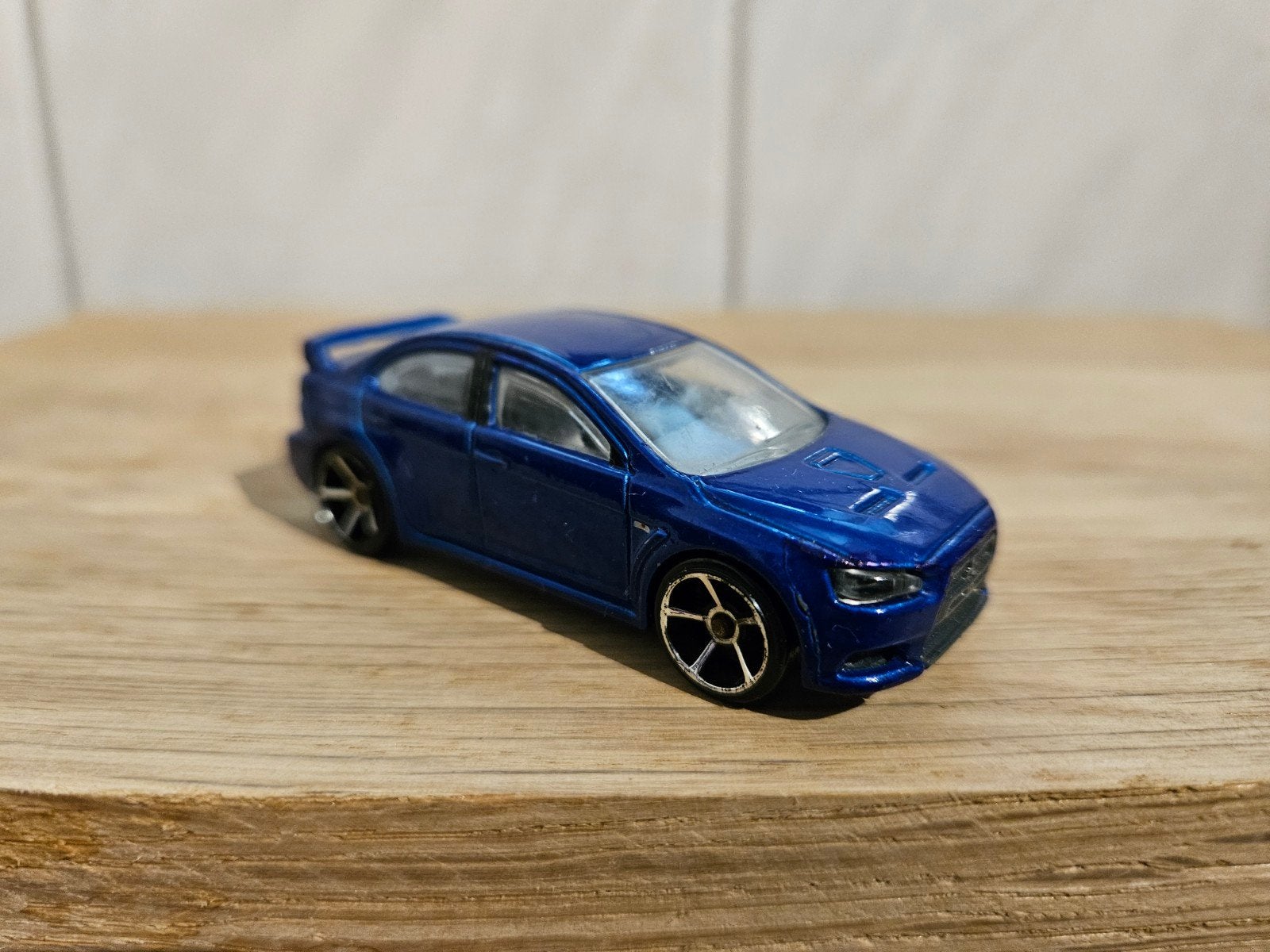 Hotwheels Hot Wheels 2008 Mitsubishi Lancer Evoluzion, Ophalen of Verzenden, Zo goed als nieuw, Auto