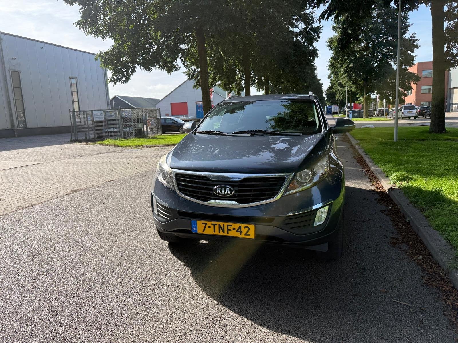 Kia Sportage 2.0 Comfort Pack AWD AUTOMAAT, Auto's, Gebruikt, 4 cilinders, Blauw, 163 pk