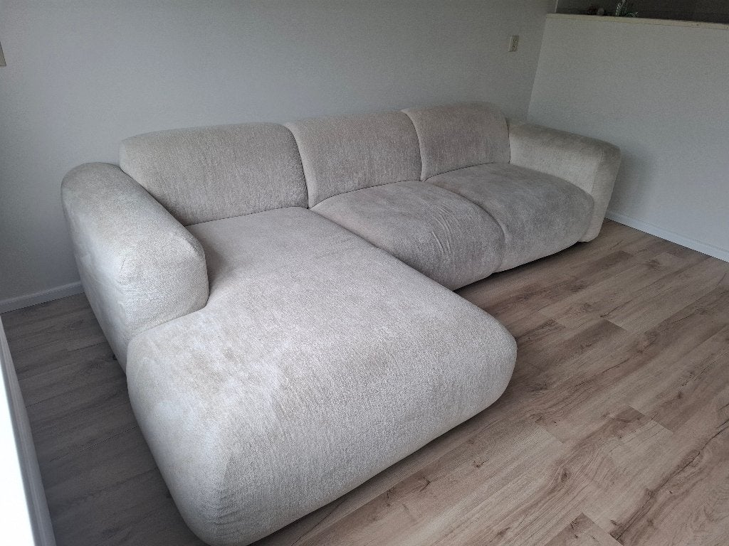 Hoekbank rechts, Ophalen, 250 tot 300 cm, Gebruikt, Hoekbank