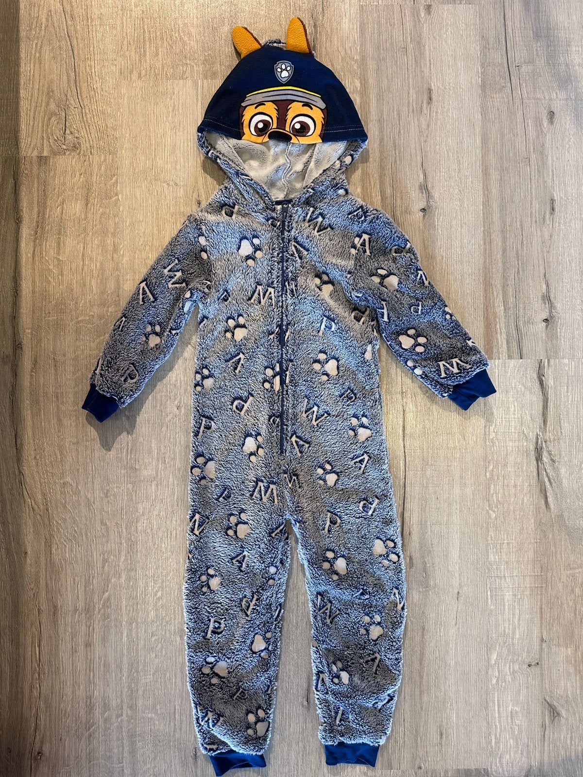 Paw Patrol Chase Onesie Maat 110/116, Ophalen of Verzenden, Zo goed als nieuw, Maat 110