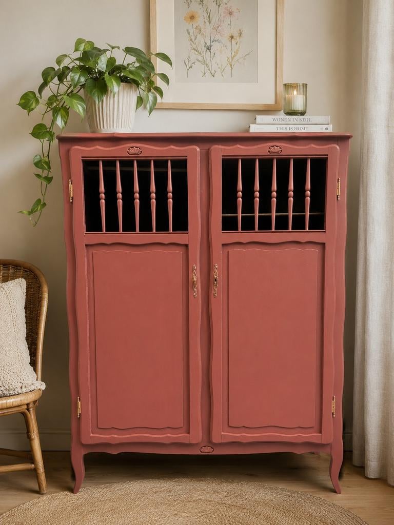 Uniek brocant kastje / antieke kast, Ophalen, Minder dan 50 cm, 100 cm of meer, 105 cm of meer
