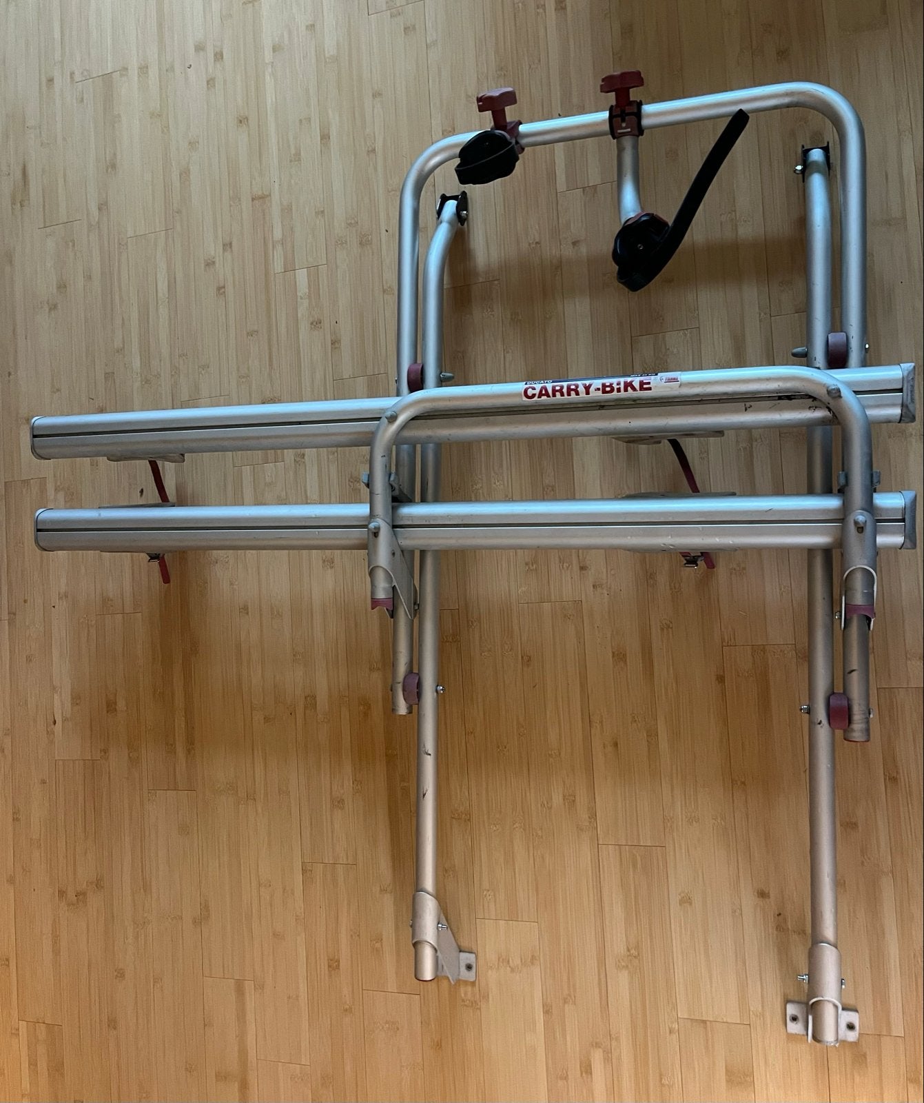 Fiamma Carry-Bike fietsendrager voor 2 fietsen., Ophalen, 2 fietsen, Gebruikt, Achterklepdrager