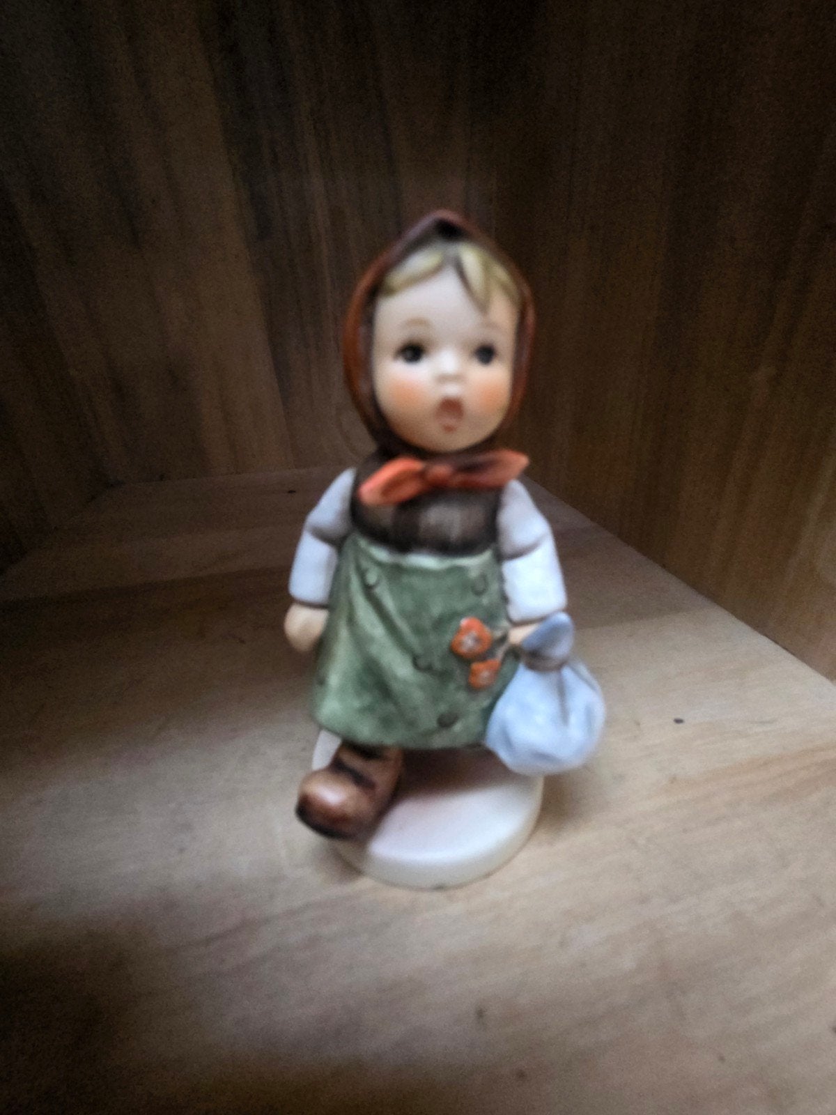 Vintage Hummel beeldje 'Little Hiker' Goebel porselein