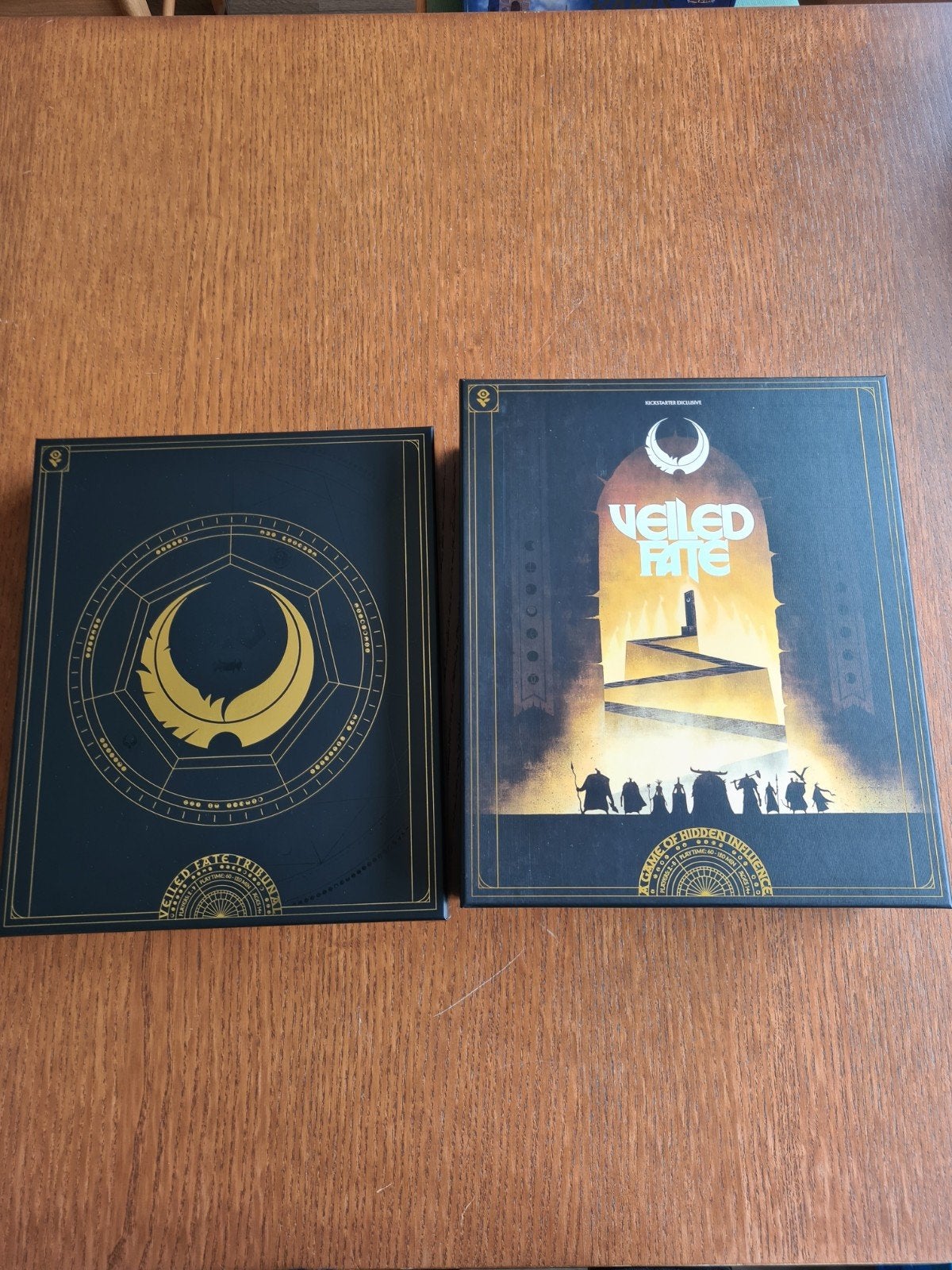Veiled fate kickstarter editie incl. uitbreiding, Ophalen of Verzenden, Zo goed als nieuw