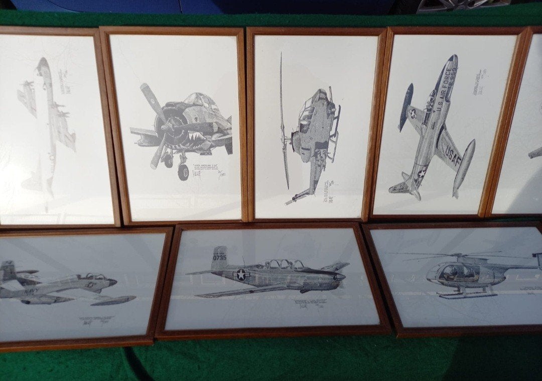 Joe Milich Luchtvaart kunst, Ophalen