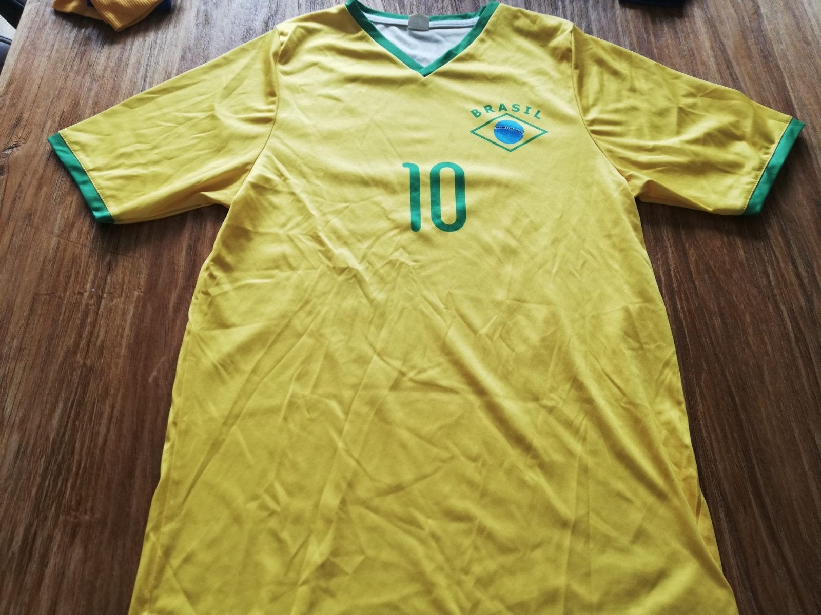 Brazil Neymar Jr. Voetbaltenue - Maat S, Ophalen, Meerkleurig, Overige typen, Zo goed als nieuw