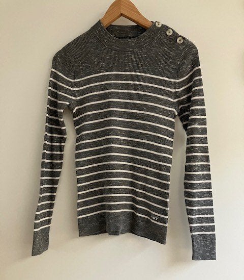 Mooie top Abercrombie & Fitch maat S, Ophalen of Verzenden, Zo goed als nieuw, Lange mouw, Maat 36 (S)