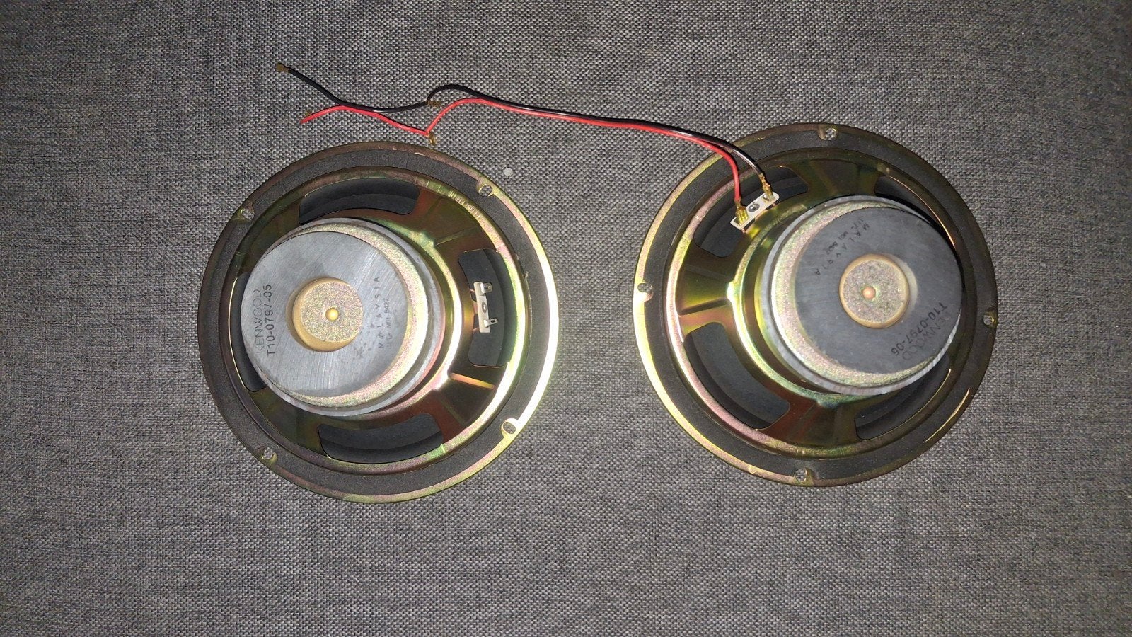 Kenwood 20cm woofers, Overige merken, Overige typen, Ophalen of Verzenden, Zo goed als nieuw
