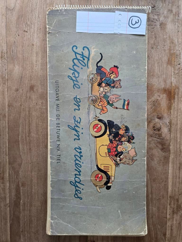 Flipje en zijn vriendjes, verzamelalbum, Eén stripboek, Ophalen of Verzenden, Gelezen, E. M. Ten Harmsen