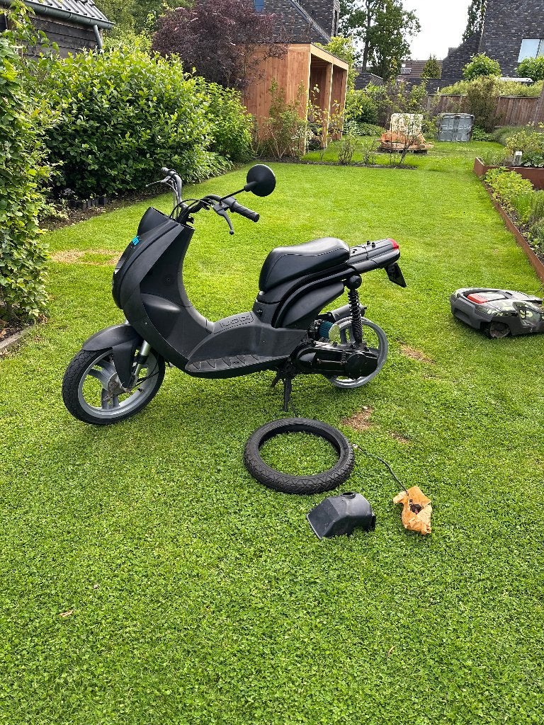 Peugeot ludix, Ophalen, Tweetakt, Gebruikt, Maximaal 45 km/u