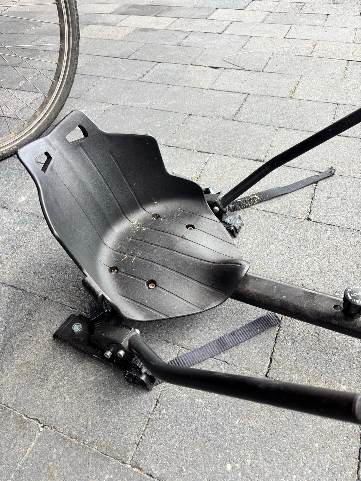 Hoverboard Kart Frame - Zwart, Kinderen en Baby's, Speelgoed | Buiten | Voertuigen en Loopfietsen, Ophalen, Gebruikt, Overige typen