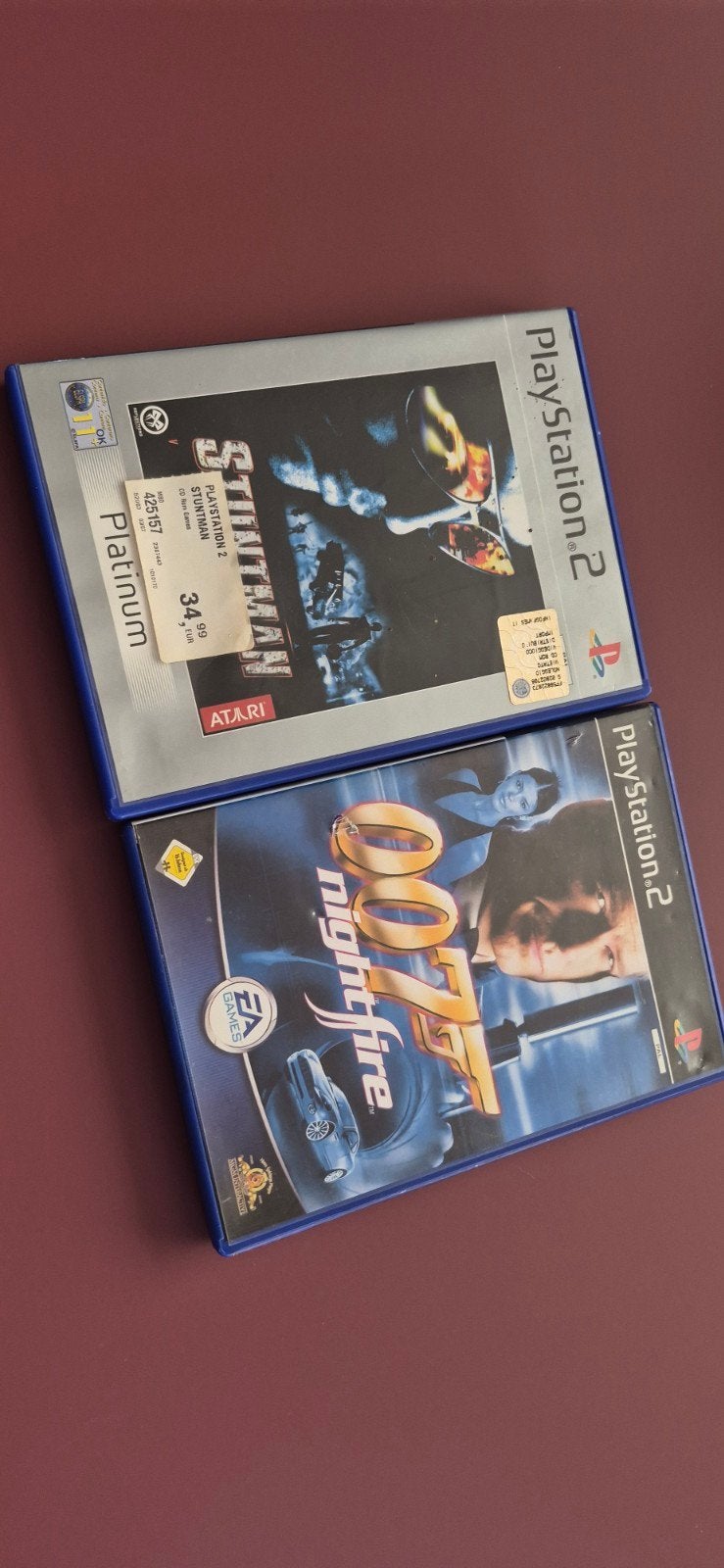 PS2 Games: Stuntman & 007 Nightfire - Actie en Avontuur!, Spelcomputers en Games, Avontuur en Actie, Gebruikt, 1 speler, Ophalen of Verzenden