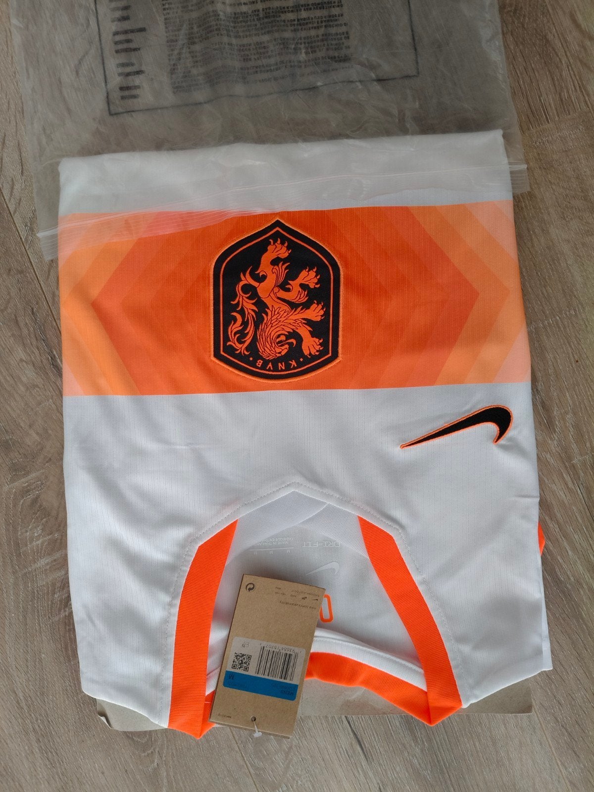 Nike Nederland Thuisshirt KNVB Oranje Wit, Maat M, Ophalen of Verzenden, Nieuw, Shirt