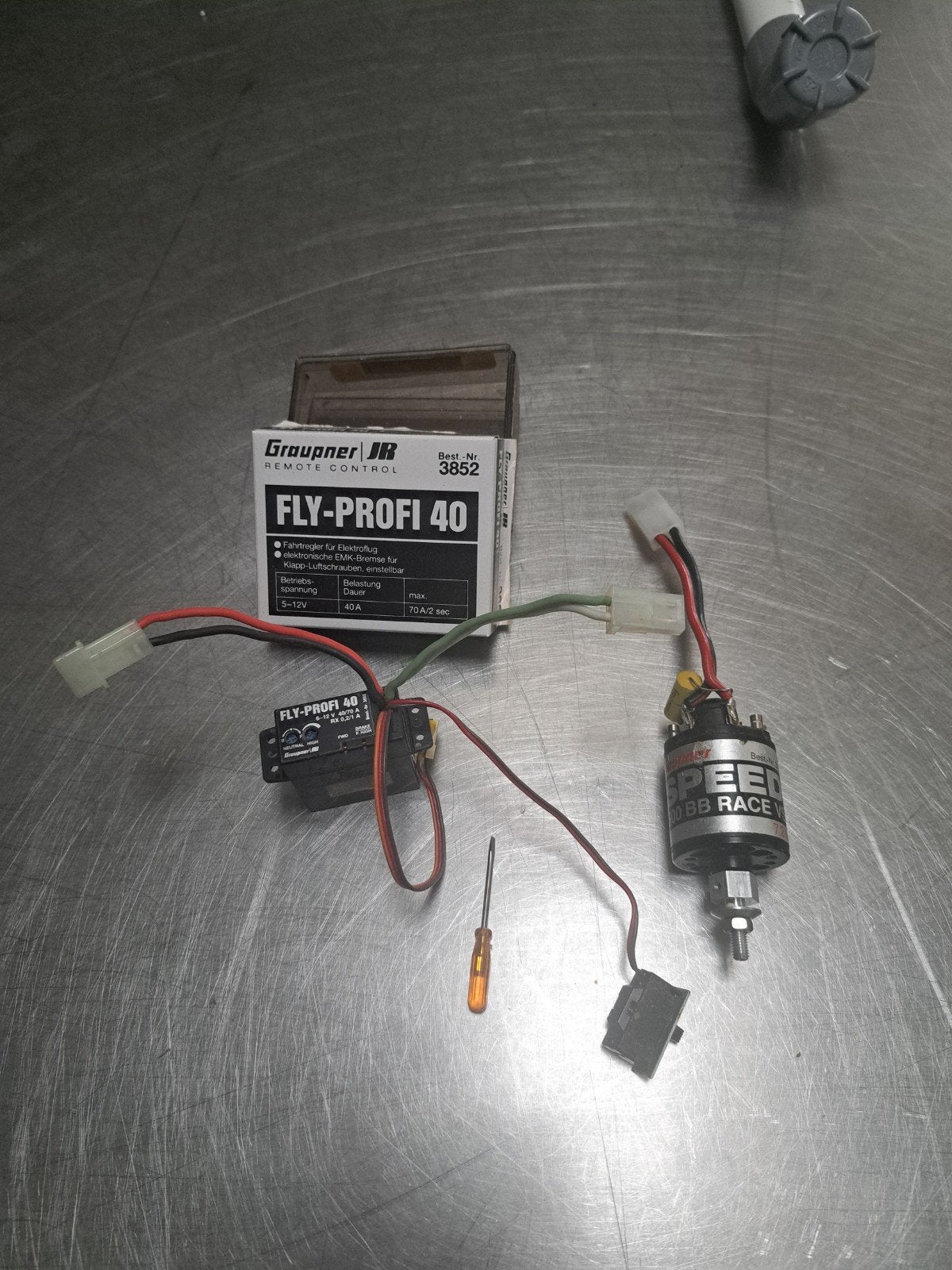 Graupner JR FLY-PROFI 40 RC onderdelen set, Ophalen of Verzenden, Gebruikt