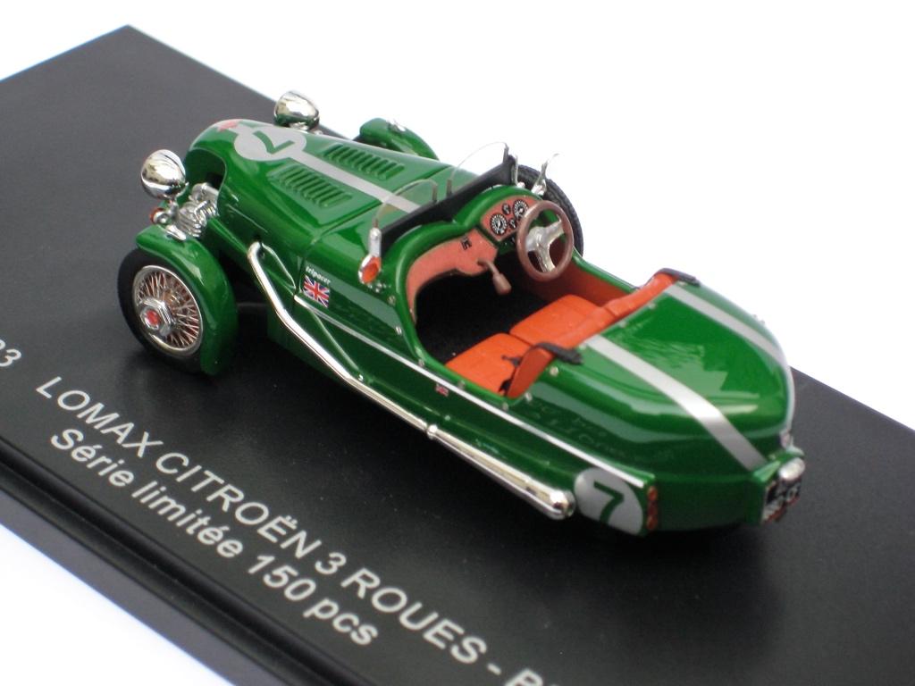 Citroen 2CV Lomax 223 driewieler groen#7 Franstyle 1:43, Ophalen of Verzenden, Nieuw, Auto, Overige merken