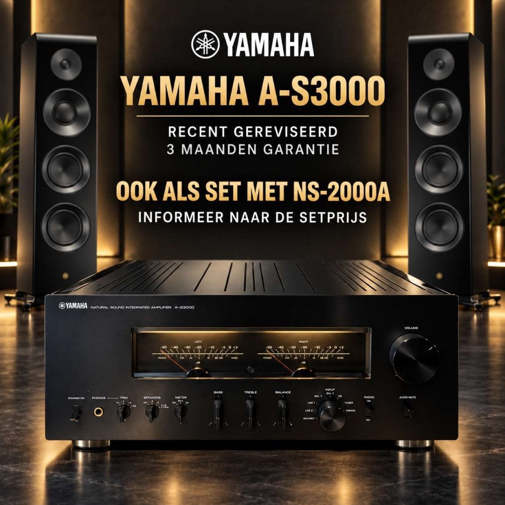 Yamaha A-S3000 high-end versterker | gereviseerd in topstaat, Audio, Tv en Foto, Niet ingevuld, Niet ingevuld, Niet ingevuld