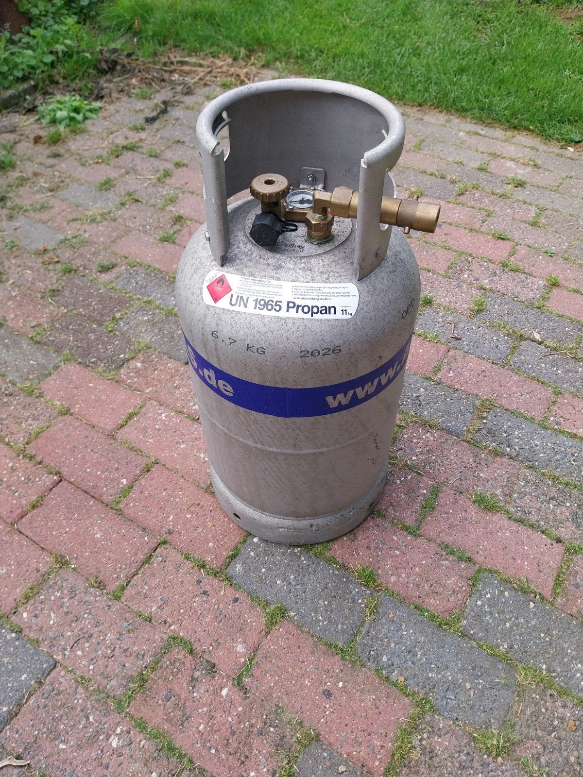 Lpg fles gasfles 80% vulstop, Ophalen of Verzenden