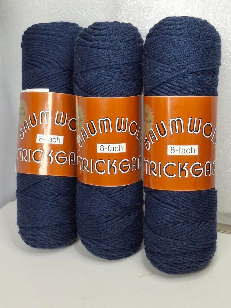 Katoen garen indigo jeans, Ophalen of Verzenden, Nieuw, Breien of Haken, Wol of Garen
