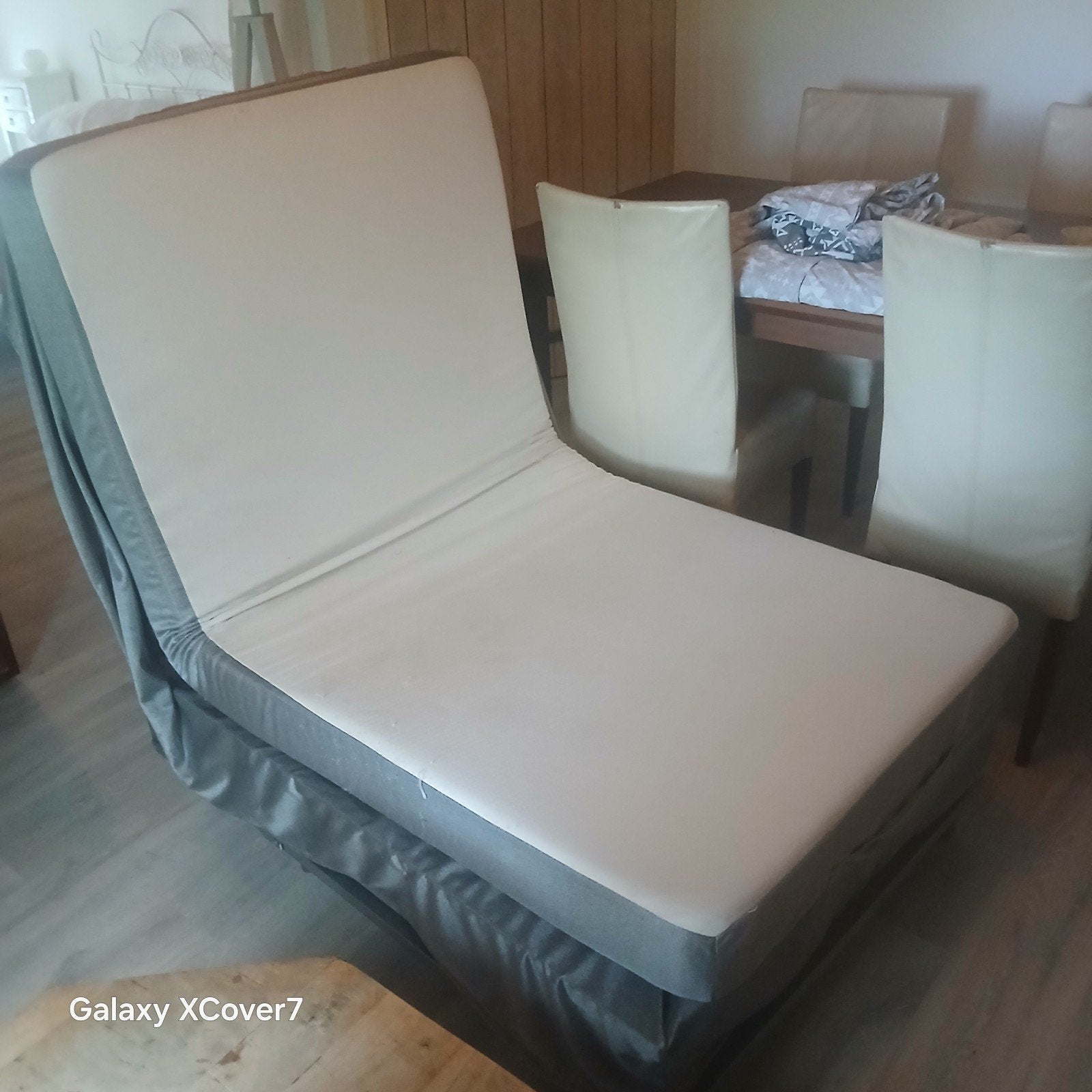 Opvouwbaar bed 90x200 cm, Ophalen, Gebruikt, 90 cm, Eenpersoons