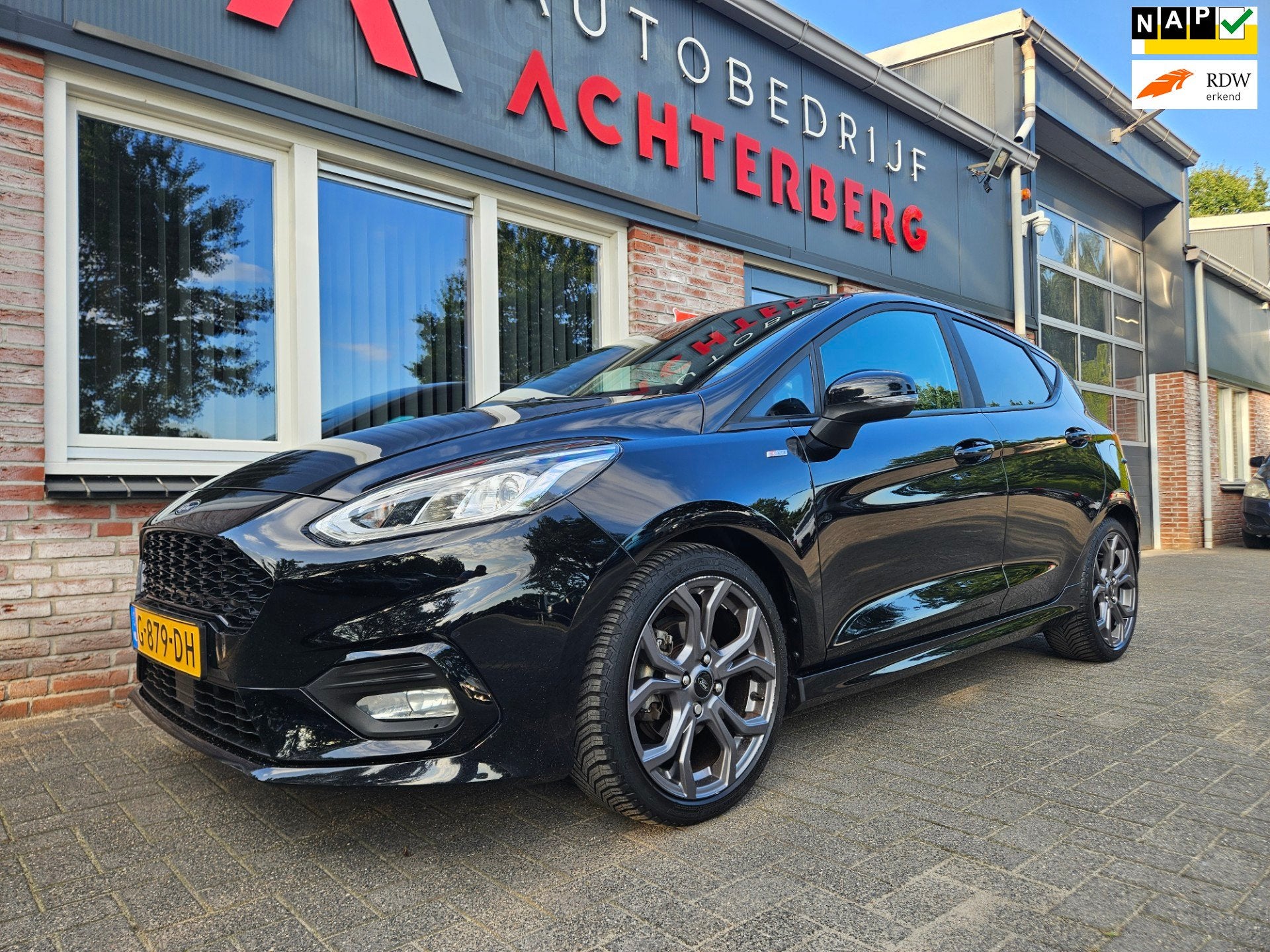 Ford Fiesta 1.0 EcoBoost ST-Line Camera! Airco/Clima! Naviga, Auto's, Gebruikt, Euro 6, 580 kg, 1064 kg