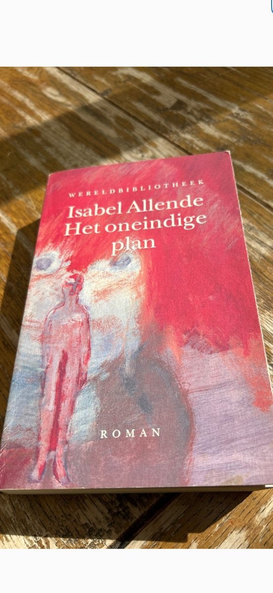 Isabel Allende-Het oneindige plan, Boeken, Ophalen of Verzenden, Gelezen