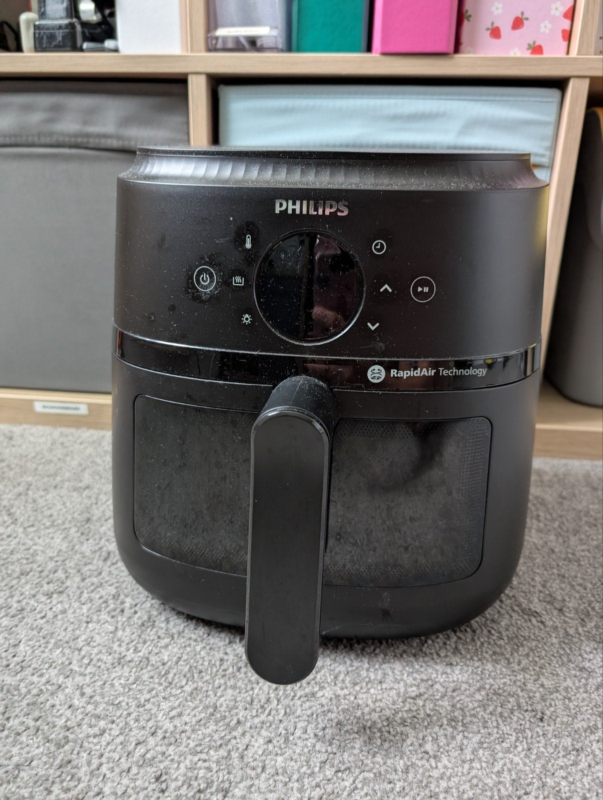 Philips Airfryer 2000 series NA230/00 - Zwart, Ophalen, Gebruikt, Airfryer, 750 t/m 999 gram