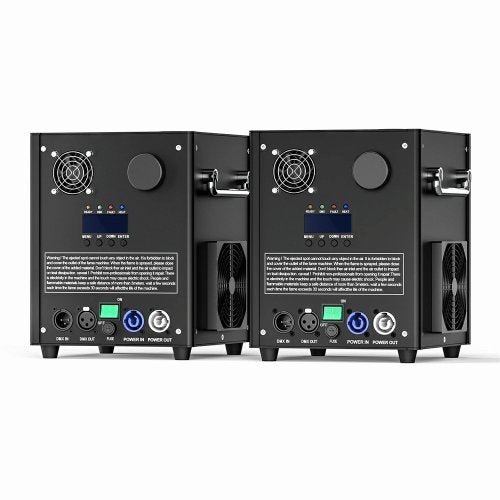 DJLicht zwart 700W Sparkular Sterretjes machine Koudvuur, Geluidgestuurd, ., Overige typen, Nieuw