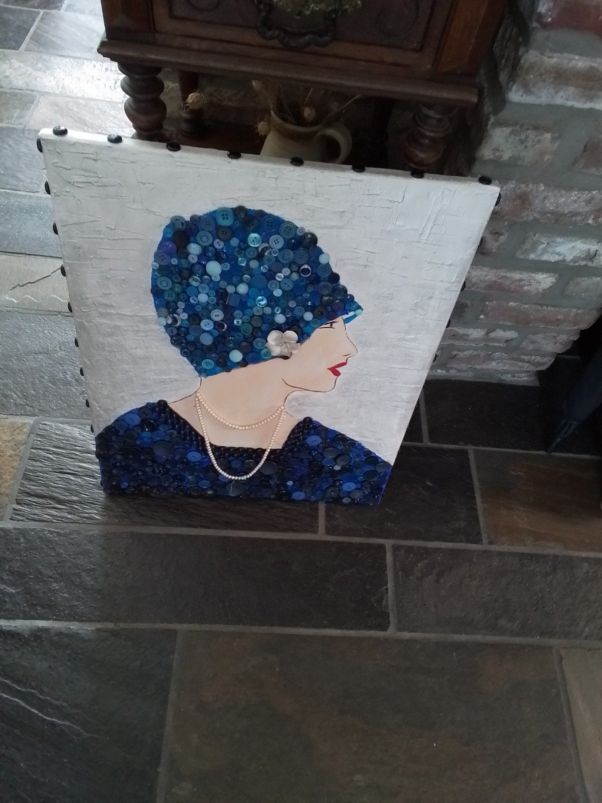 Lady in blue, Ophalen, Nieuw
