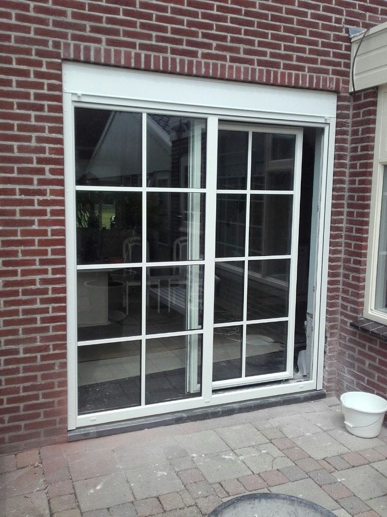 SCHUIFPUIEN /KUNSTSTOF/VAKVERDELING OP/IN HET GLAS, Kunststof, 225 cm of meer, Nieuw, Ophalen of Verzenden