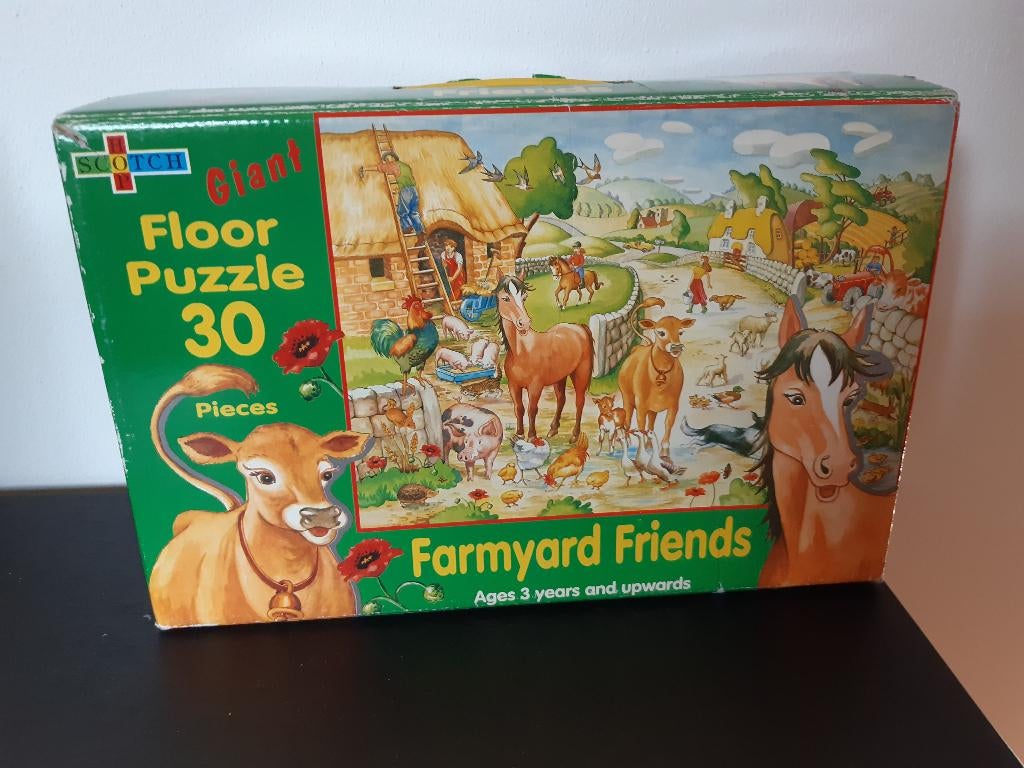 Vloerpuzzel, Ophalen of Verzenden, 10 tot 50 stukjes, Gebruikt, 2 tot 4 jaar