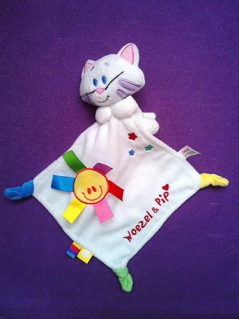 TIAMO Knuffeldoekje BUURPOES UIT WOEZEL EN PIP 2016 **Nieuw*, Nieuw, Ophalen of Verzenden, Met label, Kat