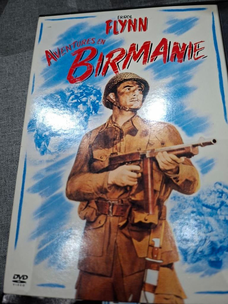 Errol flynn adventures in birmanie, Alle leeftijden, Verzenden, 1980 tot heden, Zo goed als nieuw