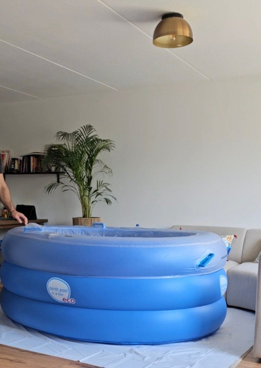 Birthpool in a Box bevalbad (excl. hoes), Ophalen, Gebruikt