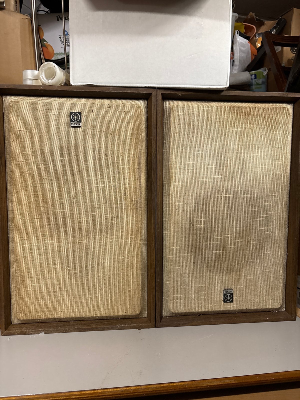 Vintage Yamaha NS-410 Speakers - Klassiek Geluid, Audio, Tv en Foto, Luidsprekers, Ophalen of Verzenden, Gebruikt, Stereo speakers