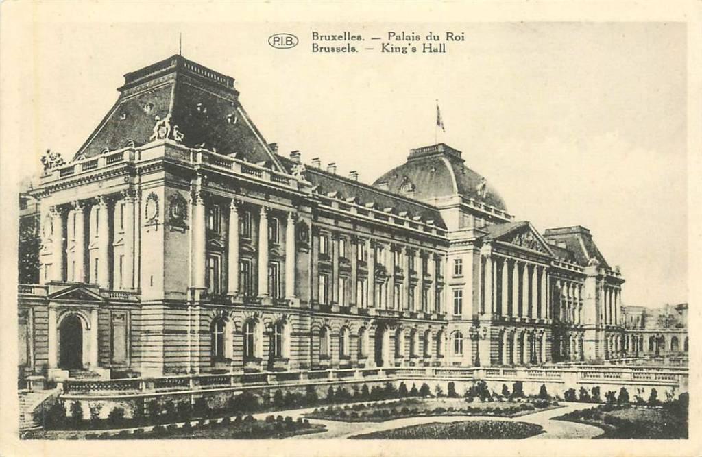 381-294-027 Bruxelles Palais du Roi, Verzenden, Voor 1920, Overig Europa