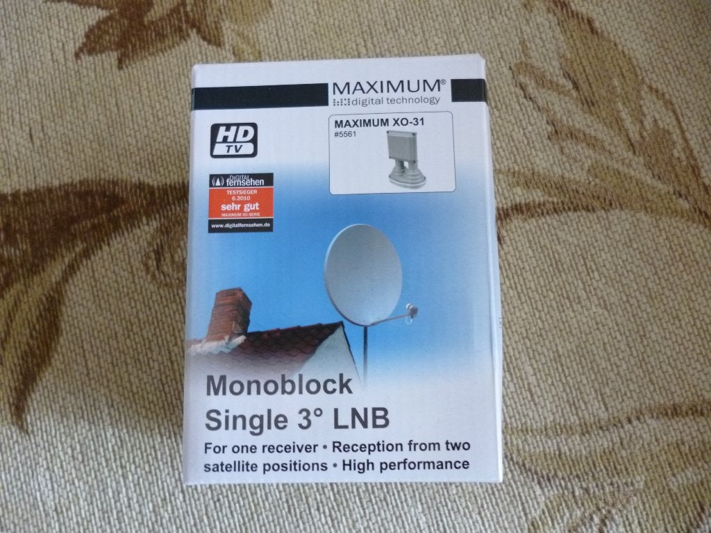 lnb monoblock single 3 maximum NIEUW, Audio, Tv en Foto, Ophalen of Verzenden, Nieuw, (Schotel)antenne-accessoires, Overige merken