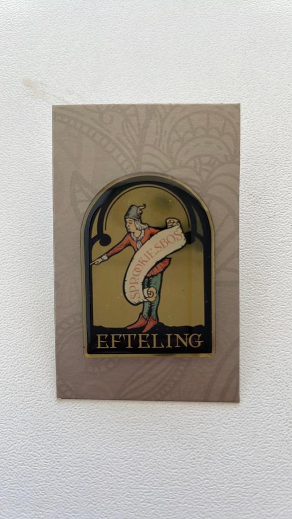 Efteling pin Smidje serie 7 Sprookjes Wijzer, Ophalen of Verzenden, Nieuw, Button of Speldje