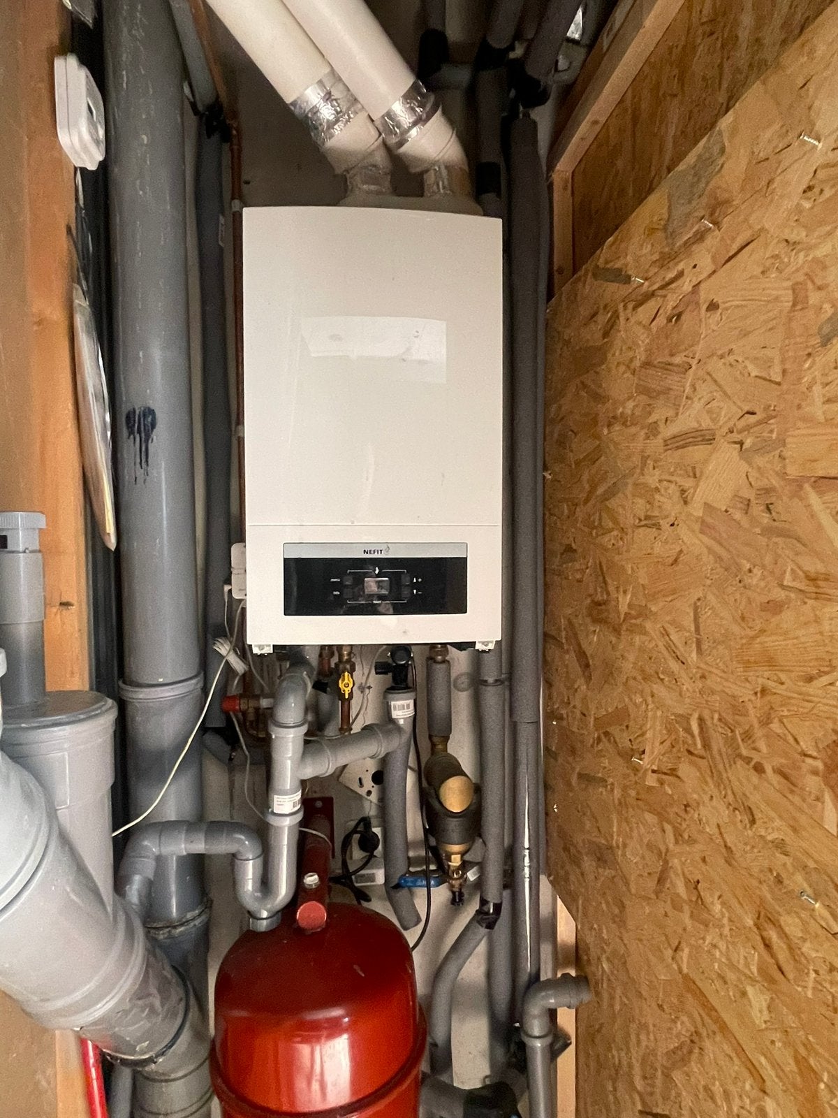 Nefit ProLine NxT HRC 24/CW4 Vermogen 23 kW  2018, Doe-het-zelf en Verbouw, Verwarming en Radiatoren, Ophalen, 30 tot 80 cm, Gebruikt