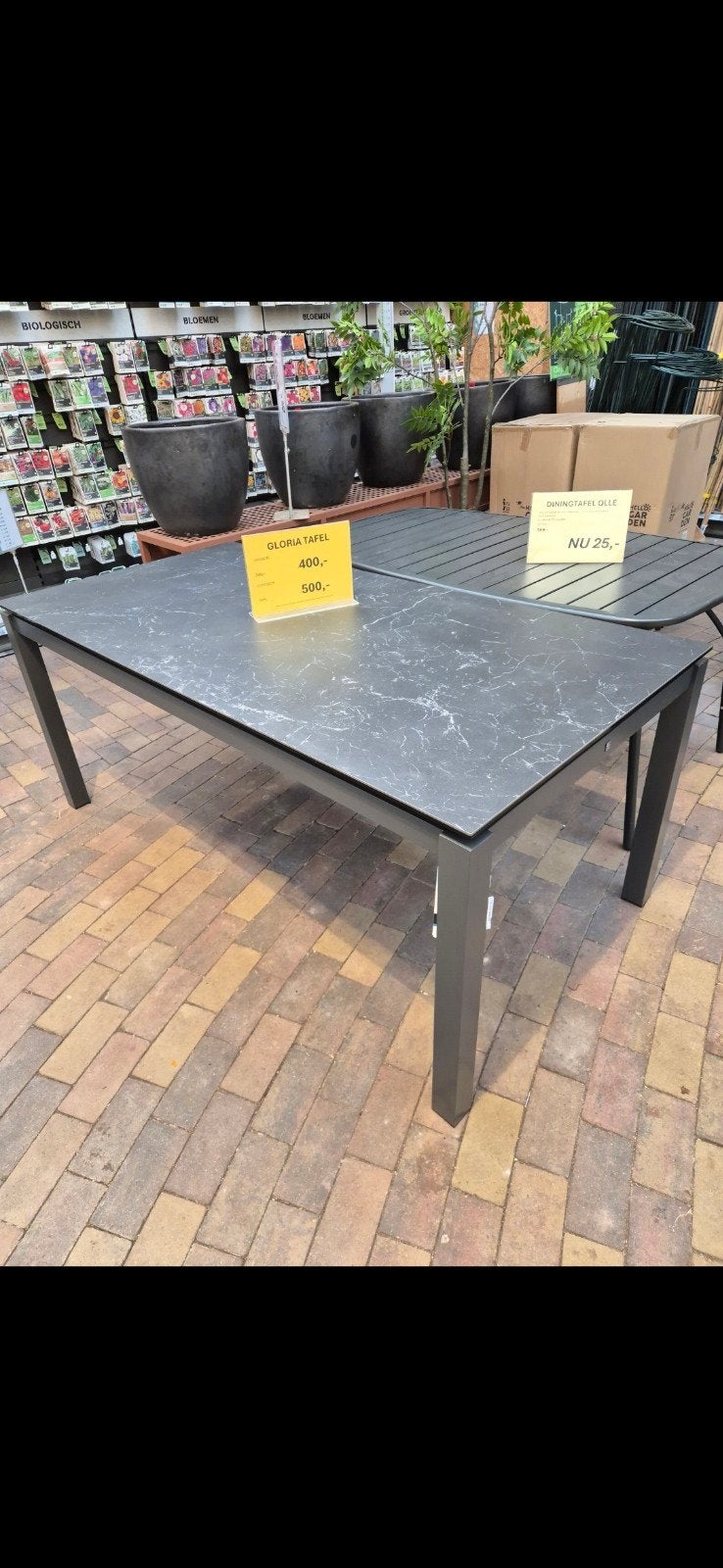 Tafel Gloria nieuw!, Ophalen, Nieuw, Rechthoekig