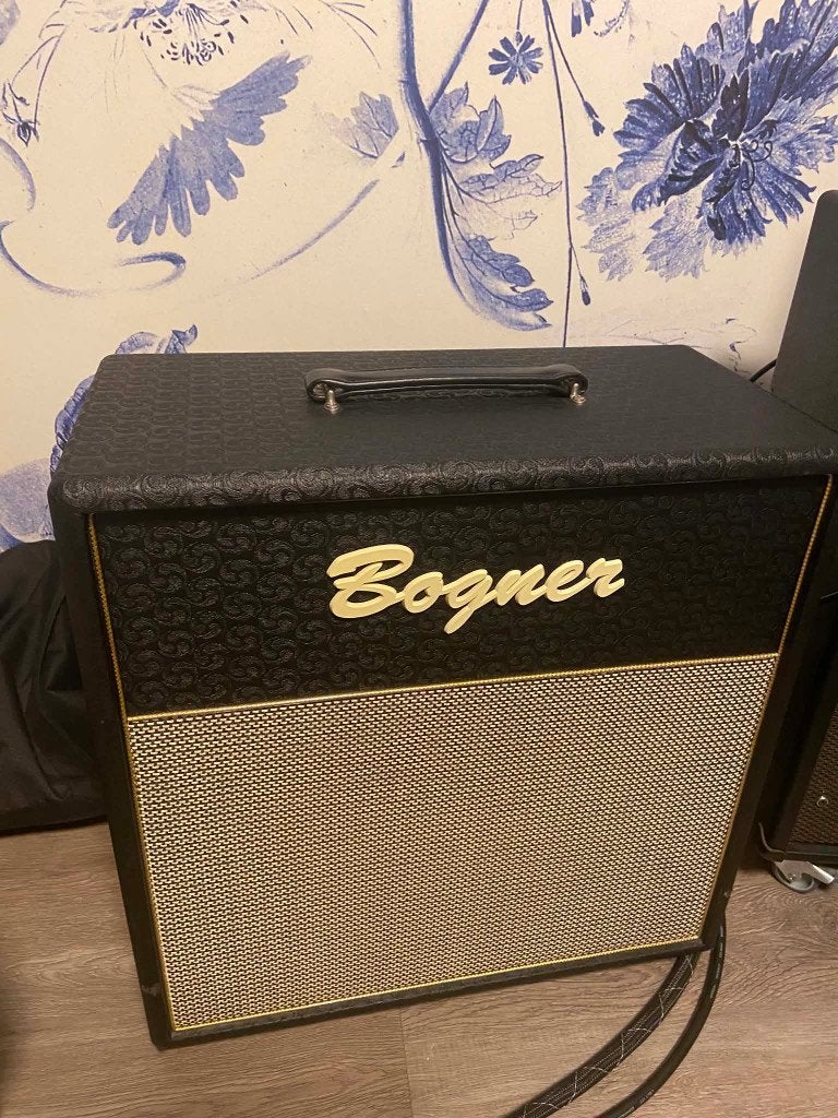 Bogner 1x12 box cabinet Celestion V30, Muziek en Instrumenten, Ophalen of Verzenden, Zo goed als nieuw, 50 tot 100 watt