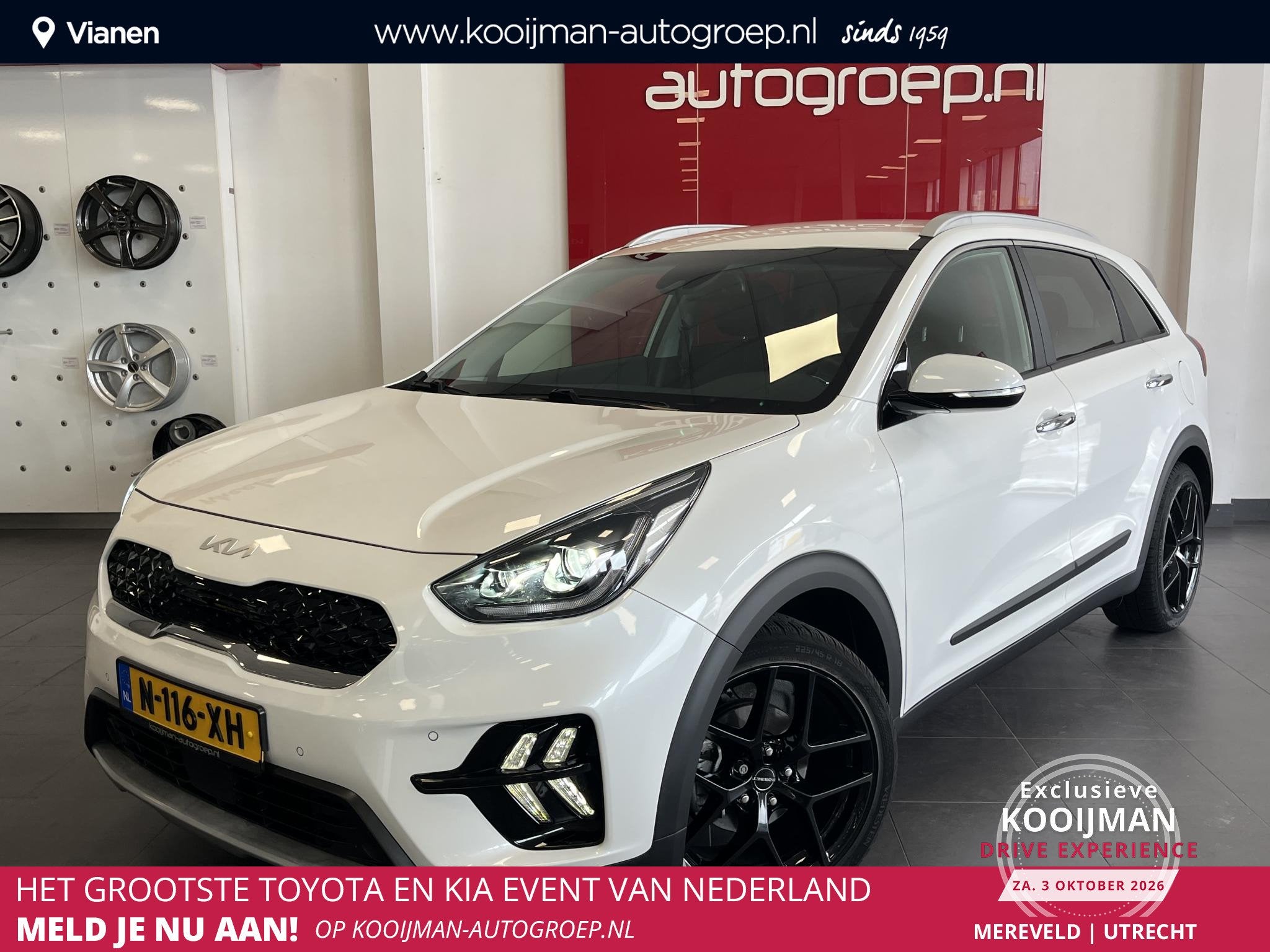 Kia Niro 1.6 GDi Hybrid DynamicPlusLine zeer Luxe, Trekhaak,