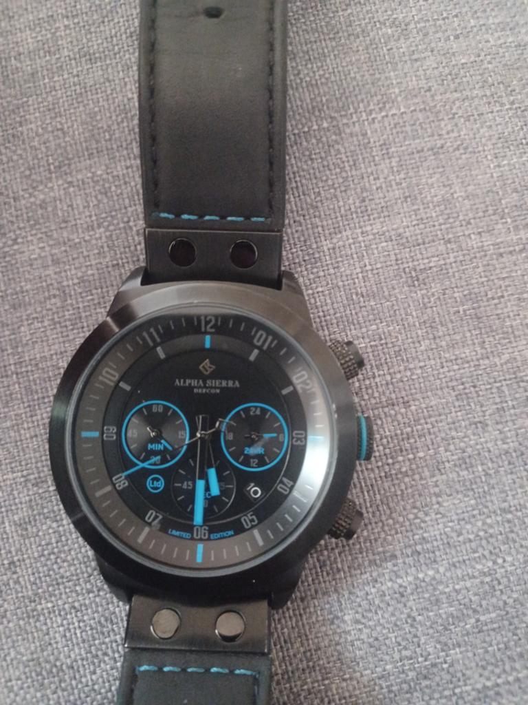 Alpha Sierra Limited Edition Heren Horloge, Ophalen of Verzenden, Zo goed als nieuw, Overige merken