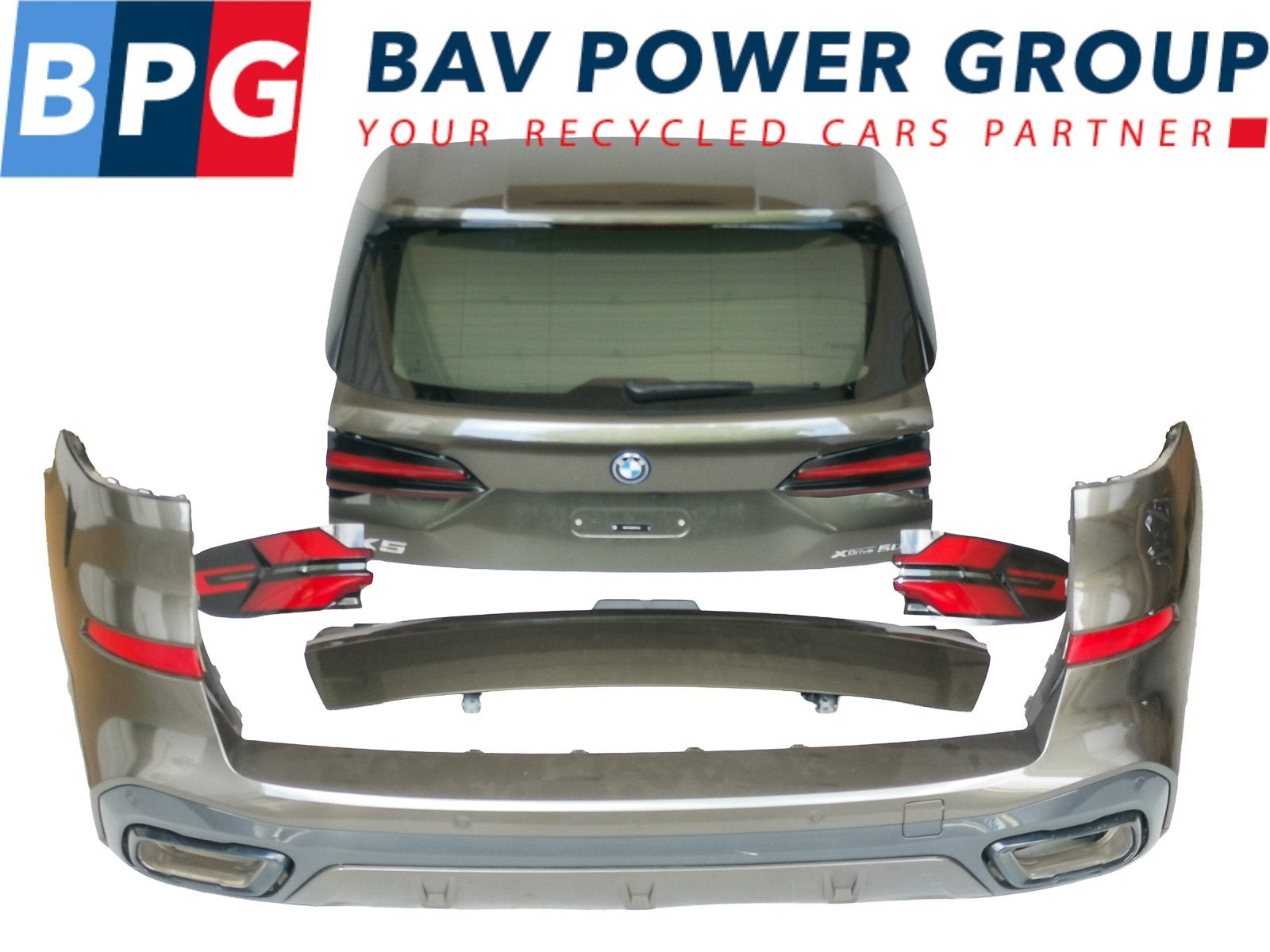 ACHTERKLEP ACHTERKANT LCI BMW X5 (G05) (41007931937)