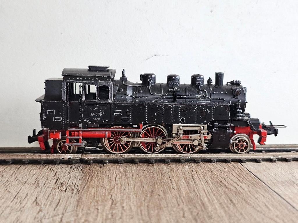 Modeltrein H0 TRIX-EXPRESS BR64 LOKOMOTIEF, GETEST EN OK, Gebruikt, Trix, Ophalen of Verzenden, Analoog