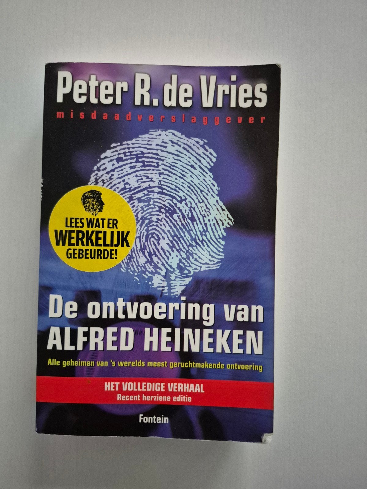 De ontvoering van Alfred Heineken - Peter R. de Vries, Boeken, Ophalen of Verzenden, Gelezen