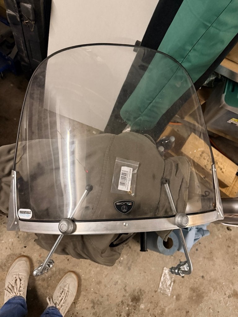 Windscherm Tomos A35 Flexer Luxe Quadro | Vespa Ciao Biondi, Ophalen, Gebruikt, Overige typen, Biondi